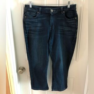 Lane Bryant Five Pocket Cropped Capri Jeans Size 16
